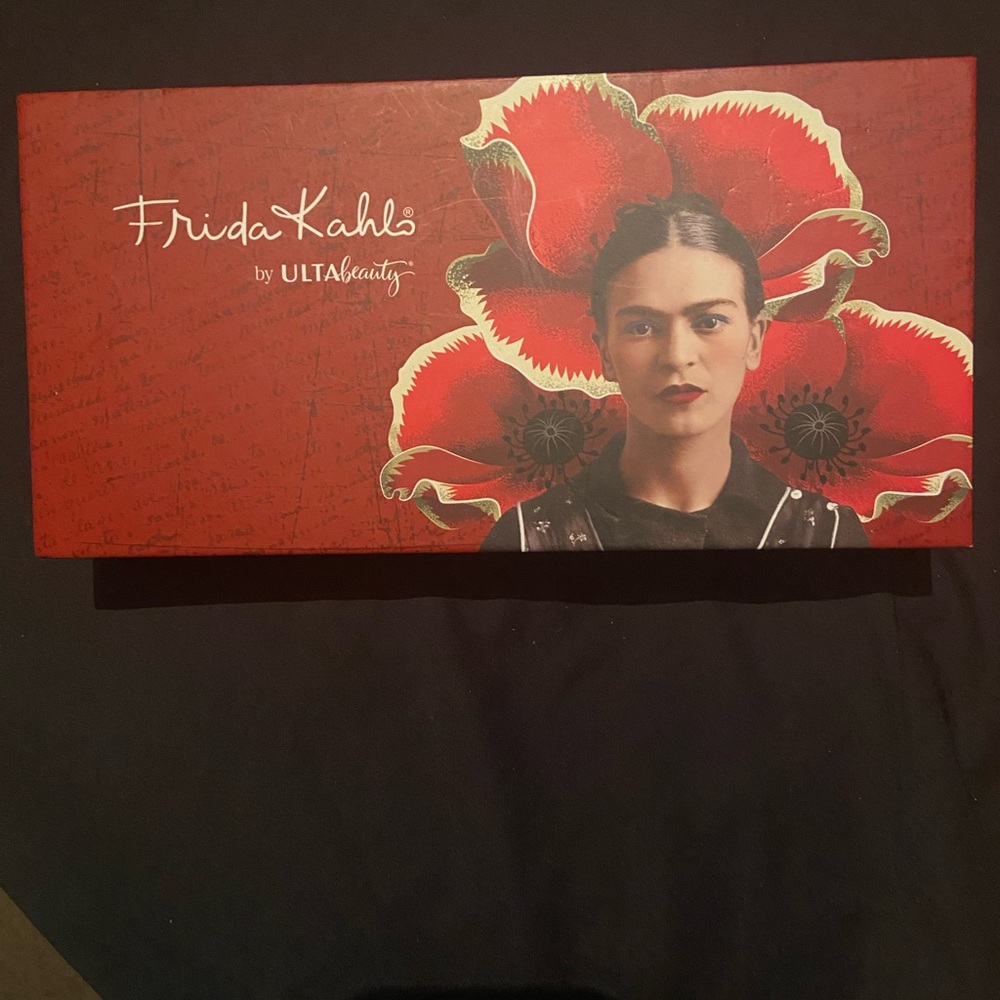 Ulta Beauty Red Floral Frida Kahlo Palette